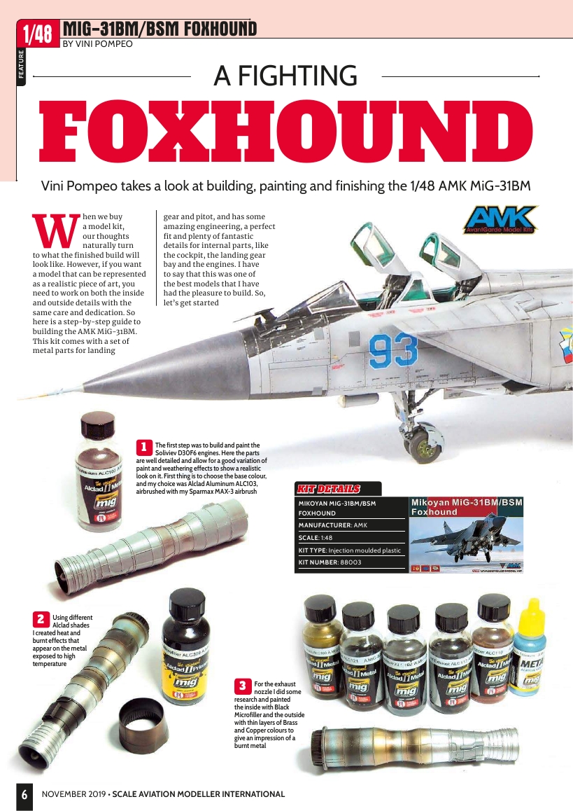 Scale Aviation Modeller International 2019-11